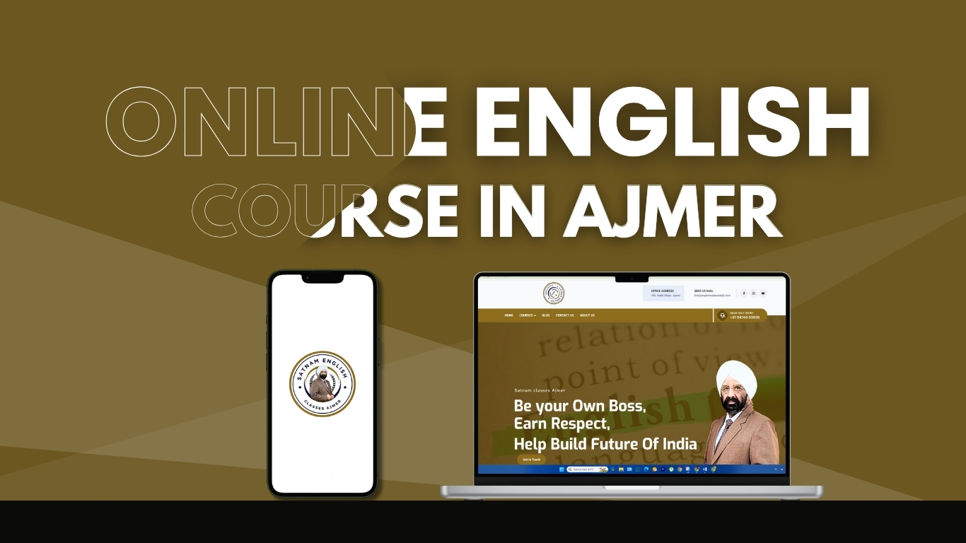 Online English Course in Ajmer – Satnam English Coaching (English Wale Sardar Ji)